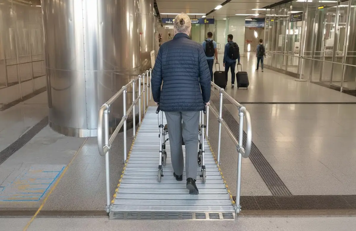 Rampe Rollator Rollstuhl HBF 01 1