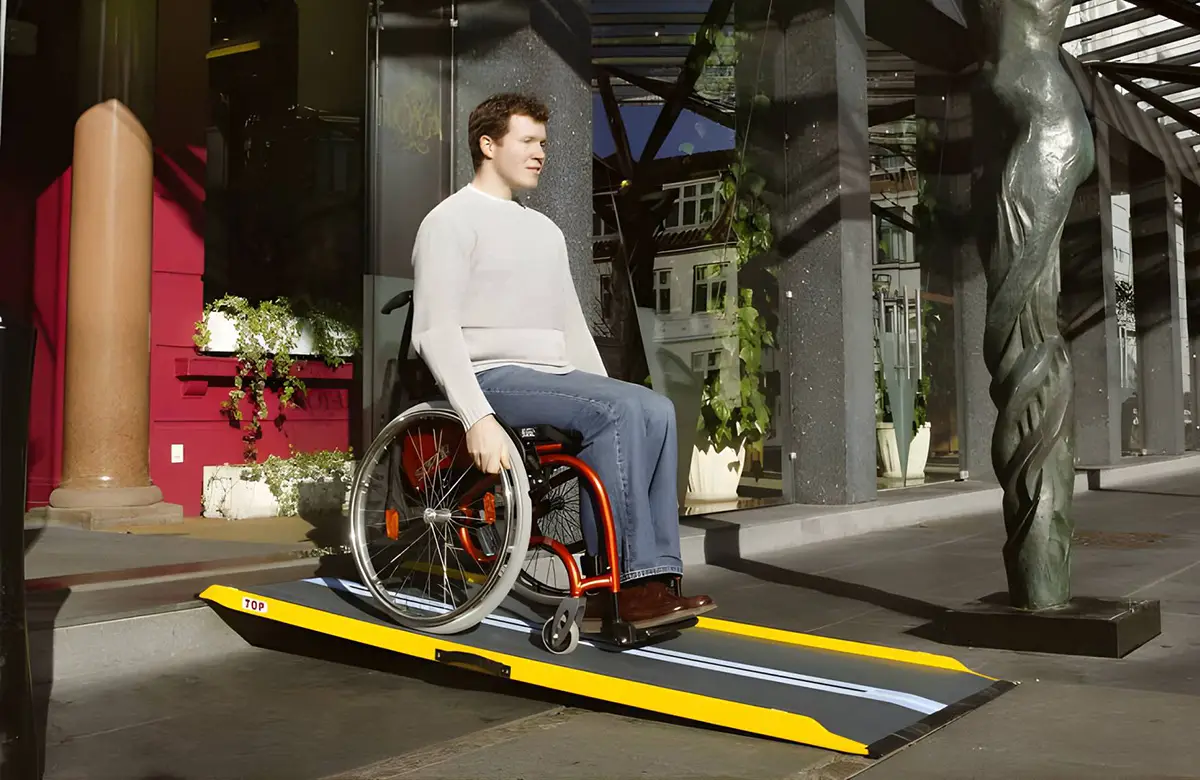 Ultraleicht Rollstuhlrampe 125 1920